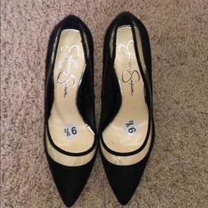 Black heels